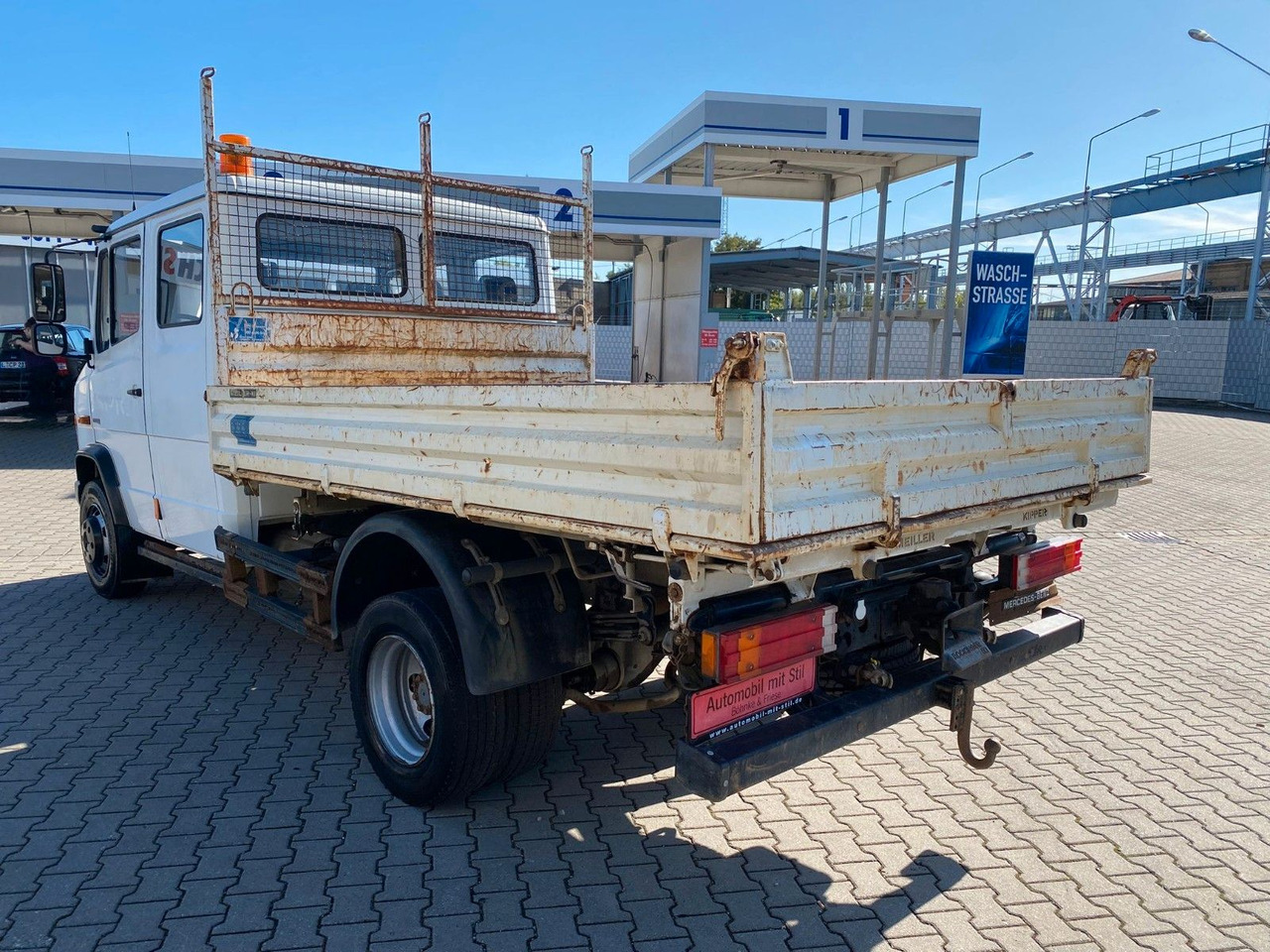 Mercedes-Benz VARIO 816D Doka 3 Seiten Kipper Meiller - Furgão basculante, Carrinha cabine dupla: foto 5 Mercedes-Benz VARIO 816D Doka 3 Seiten Kipper Meiller - Furgão basculante, Carrinha cabine dupla: foto 5