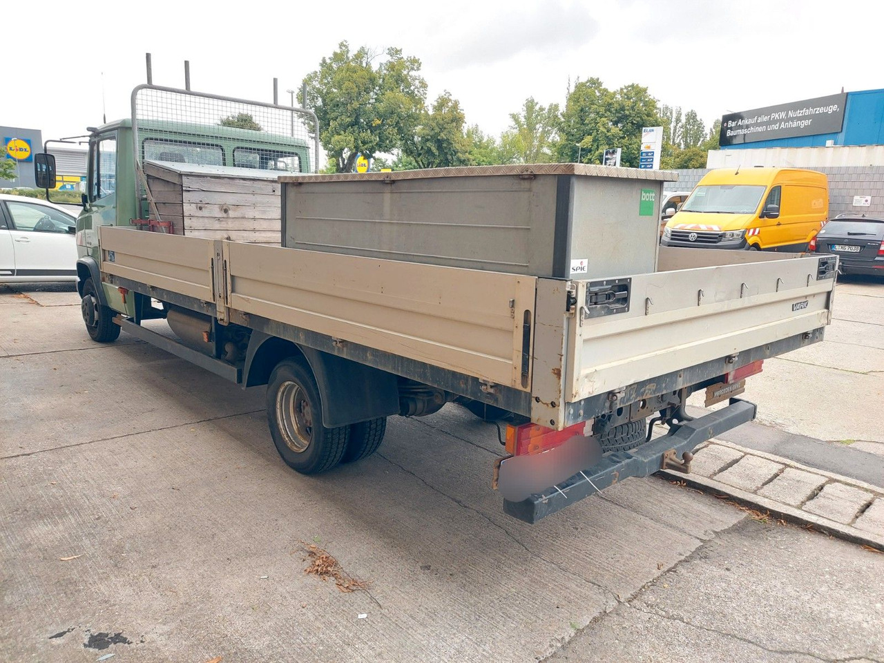 Mercedes-Benz Vario 613D Pritsche lang extralang - Furgão caixa aberta: foto 5 Mercedes-Benz Vario 613D Pritsche lang extralang - Furgão caixa aberta: foto 5