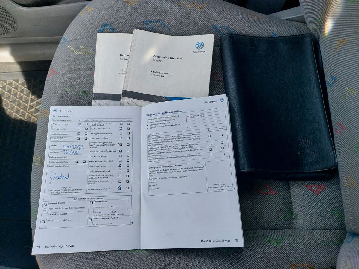 Locação de  Volkswagen Caddy Kasten Kombi 1.9 TDi Volkswagen Caddy Kasten Kombi 1.9 TDi: foto 25