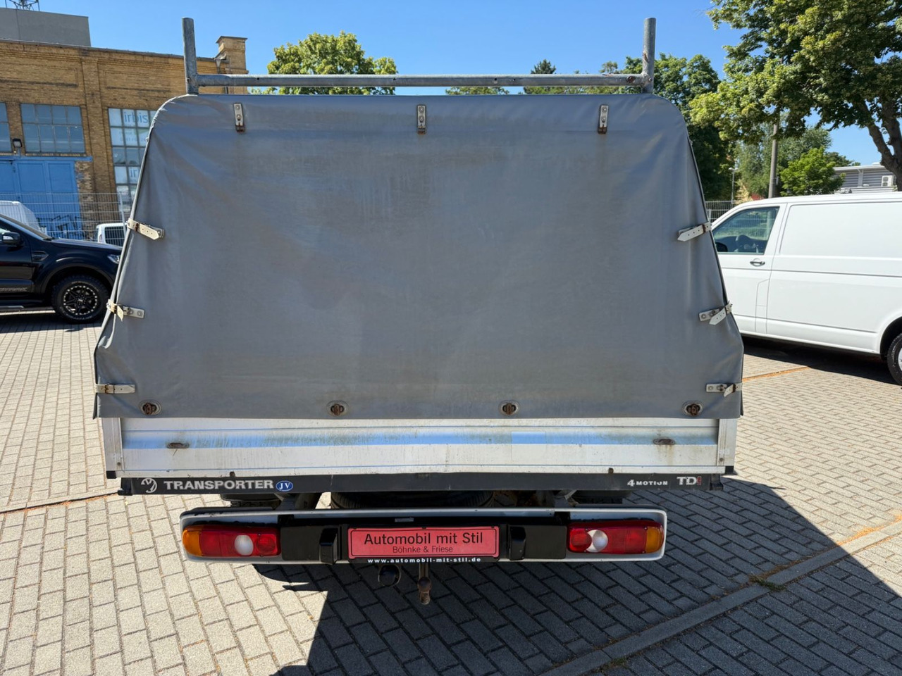 Volkswagen T5 Transporter Pritsche DoKA 4Motion 4x4 Klima - Furgão de toldo, Carrinha cabine dupla: foto 4 Volkswagen T5 Transporter Pritsche DoKA 4Motion 4x4 Klima - Furgão de toldo, Carrinha cabine dupla: foto 4