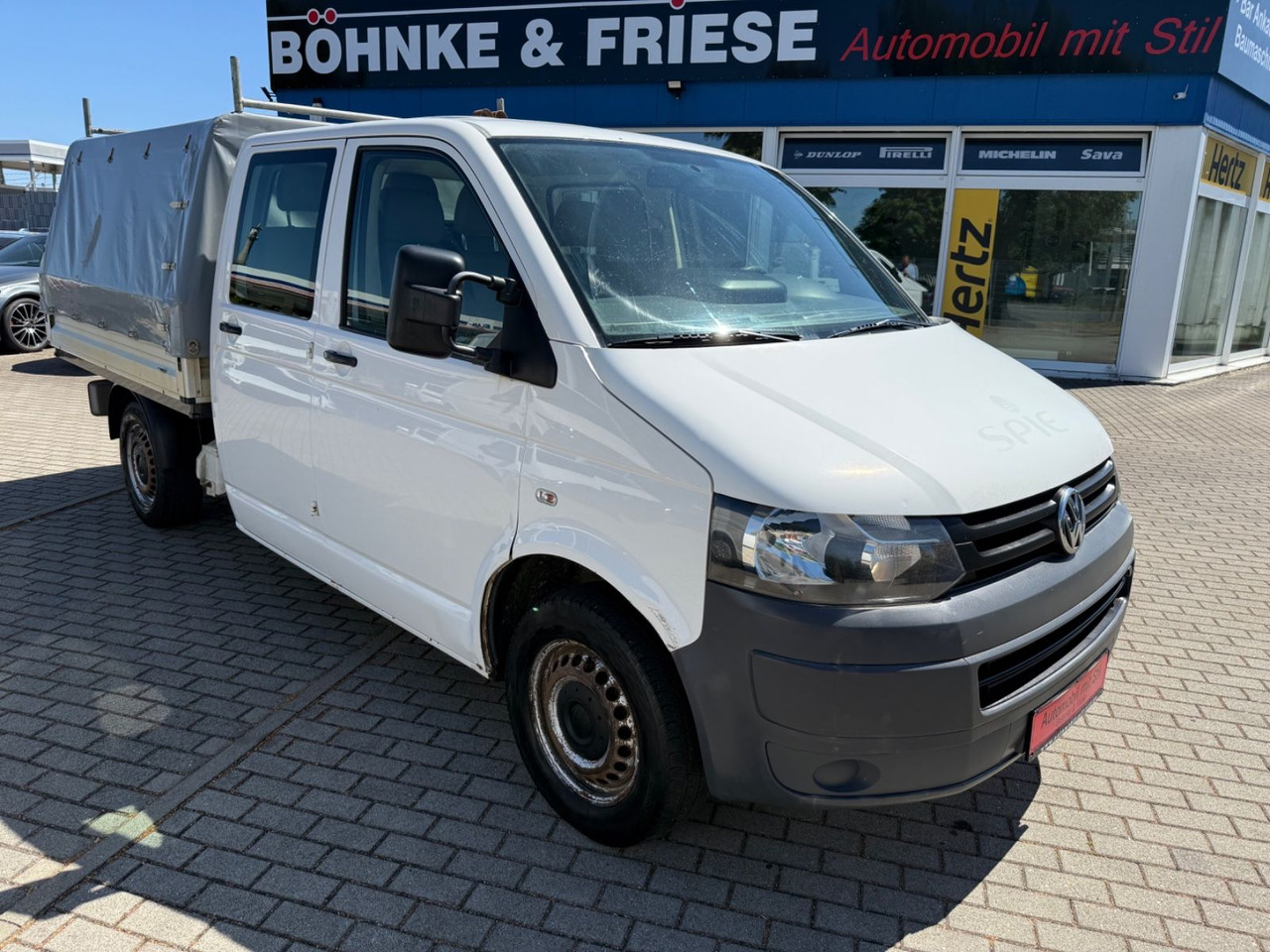 Volkswagen T5 Transporter Pritsche DoKA 4Motion 4x4 Klima - Furgão de toldo, Carrinha cabine dupla: foto 1 Volkswagen T5 Transporter Pritsche DoKA 4Motion 4x4 Klima - Furgão de toldo, Carrinha cabine dupla: foto 1