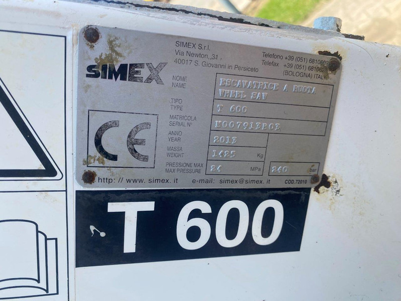 Simex T600 NVT - Máquina de asfalto: foto 5 Simex T600 NVT - Máquina de asfalto: foto 5