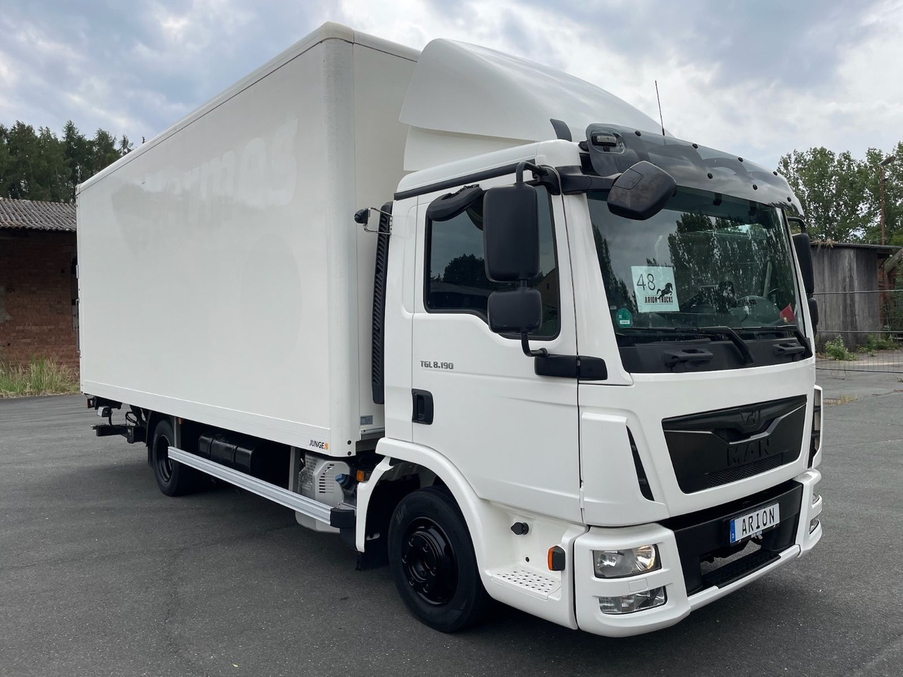 MAN TGL 8.190 4x2 BL Koffer/MIETE/MIETKAUF/LBW/EU6d - Carrinha de contentor: foto 1 MAN TGL 8.190 4x2 BL Koffer/MIETE/MIETKAUF/LBW/EU6d - Carrinha de contentor: foto 1