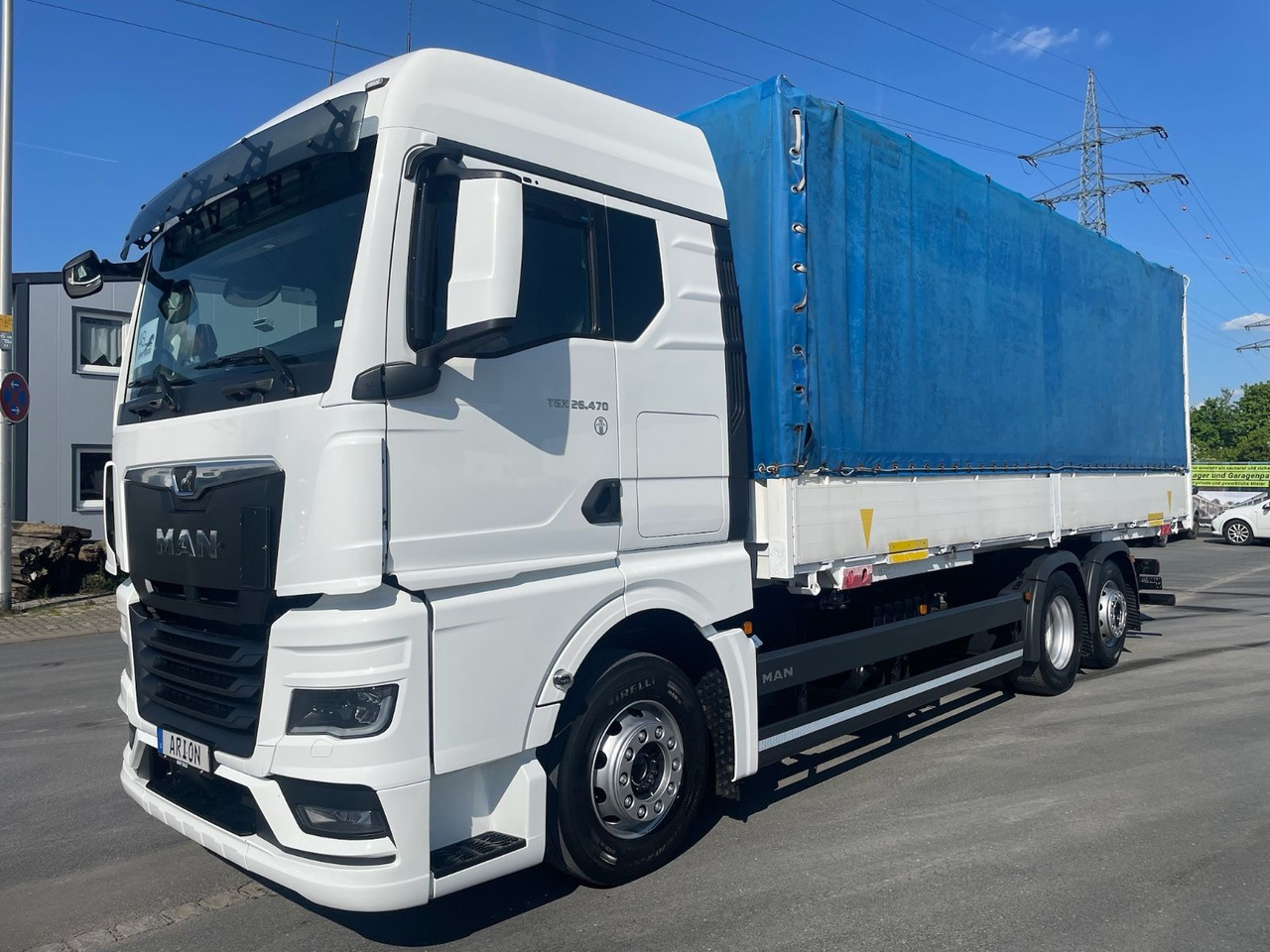 MAN TGX 26.470 6x2-4 LL Pritsche+Plane/BDF/NLA/EU6d - Caminhão com lona: foto 3 MAN TGX 26.470 6x2-4 LL Pritsche+Plane/BDF/NLA/EU6d - Caminhão com lona: foto 3