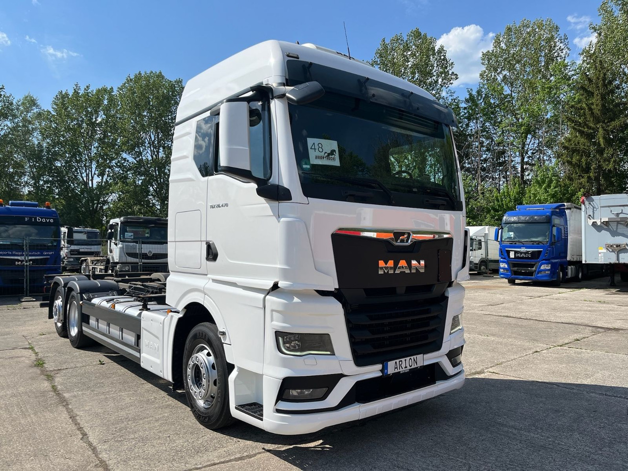 MAN TGX 26.470 6x2-4 LL Wechselfahrg./BDF/NLA/EU6d - Caminhão transportador de contêineres/ Caixa móvel: foto 1 MAN TGX 26.470 6x2-4 LL Wechselfahrg./BDF/NLA/EU6d - Caminhão transportador de contêineres/ Caixa móvel: foto 1