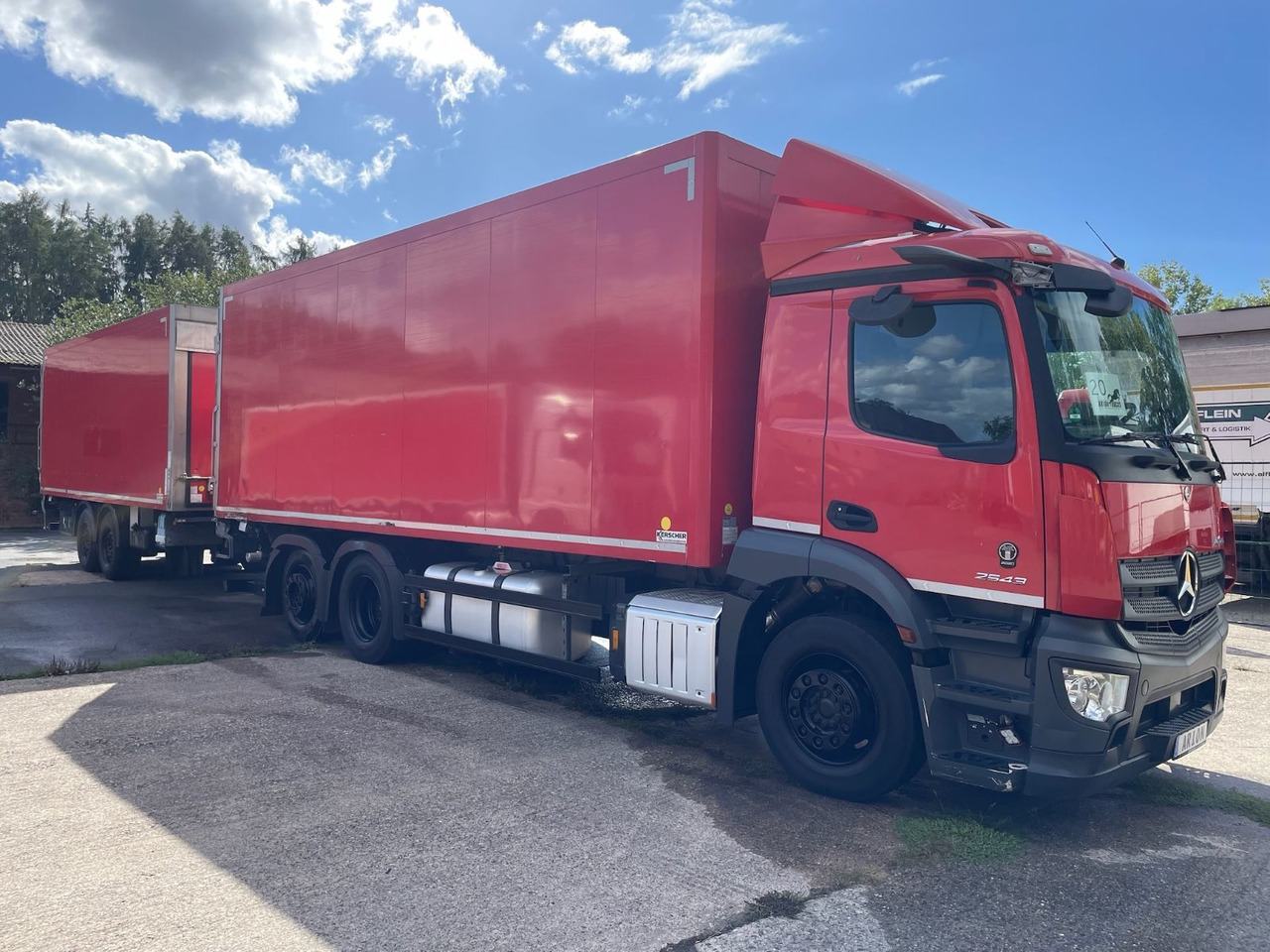 Mercedes-Benz Actros 2543 6x2 Kühlkoffer/CARRIER/KERSCHER/EU6d - Caminhão frigorífico: foto 1 Mercedes-Benz Actros 2543 6x2 Kühlkoffer/CARRIER/KERSCHER/EU6d - Caminhão frigorífico: foto 1