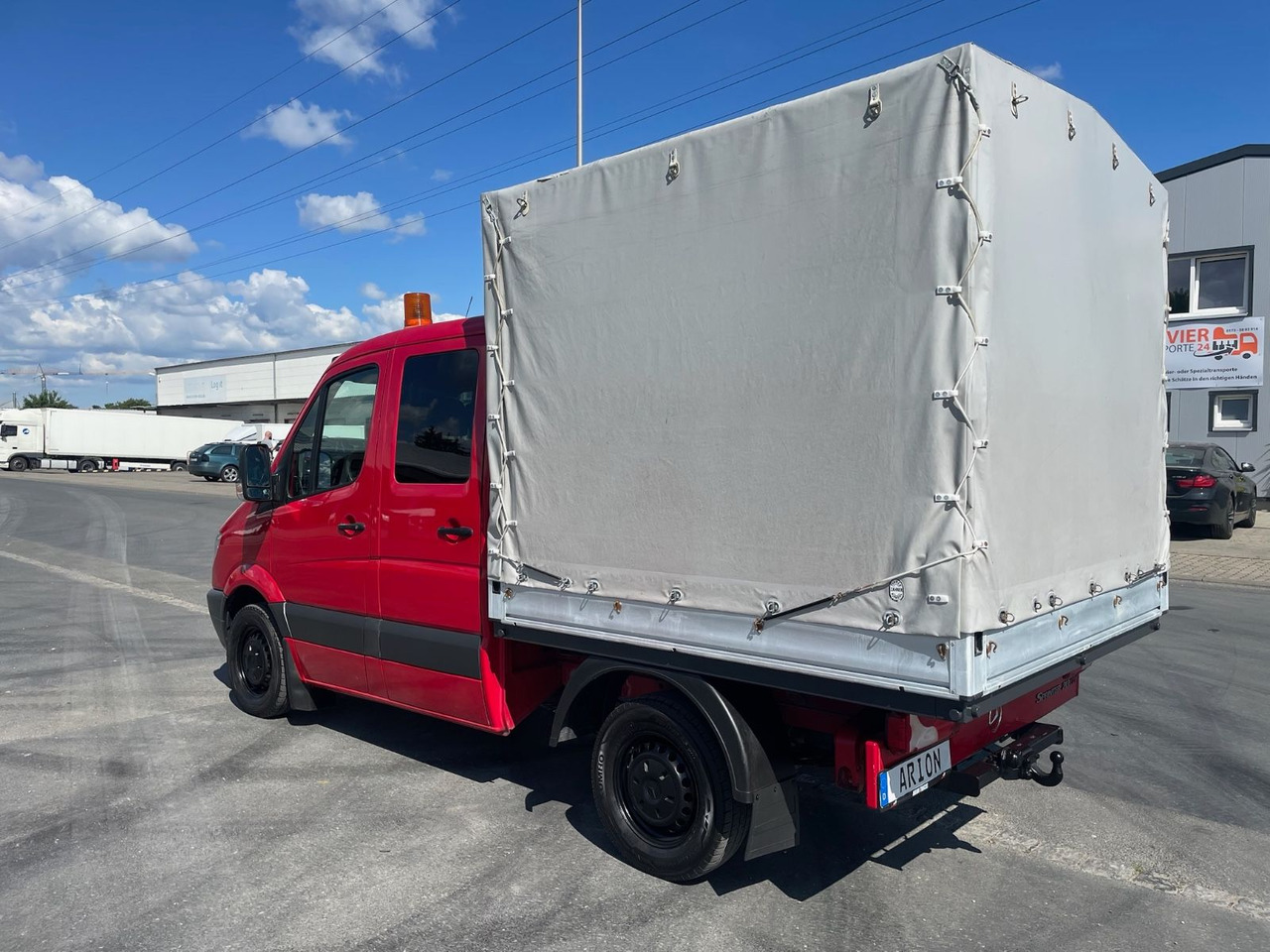 Mercedes-Benz Sprinter II 213 CDI Pritsche/DOKA/EU4/TÜV-05/27 - Furgão de toldo, Carrinha cabine dupla: foto 4 Mercedes-Benz Sprinter II 213 CDI Pritsche/DOKA/EU4/TÜV-05/27 - Furgão de toldo, Carrinha cabine dupla: foto 4