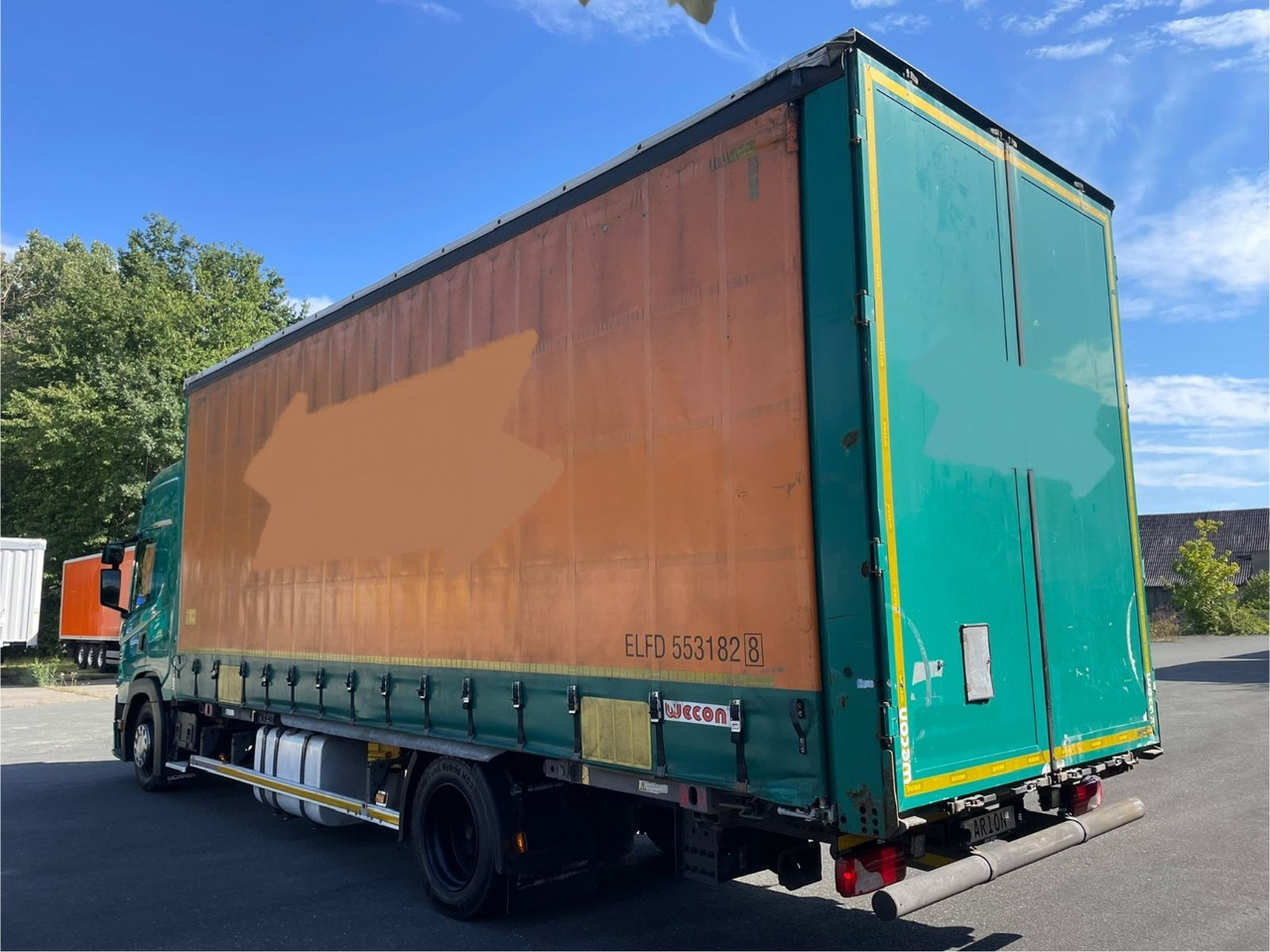 Scania G450 Pritsche+Plane/Wechsler/WECON/StandAC/EU6d - Caminhão com lona: foto 5 Scania G450 Pritsche+Plane/Wechsler/WECON/StandAC/EU6d - Caminhão com lona: foto 5