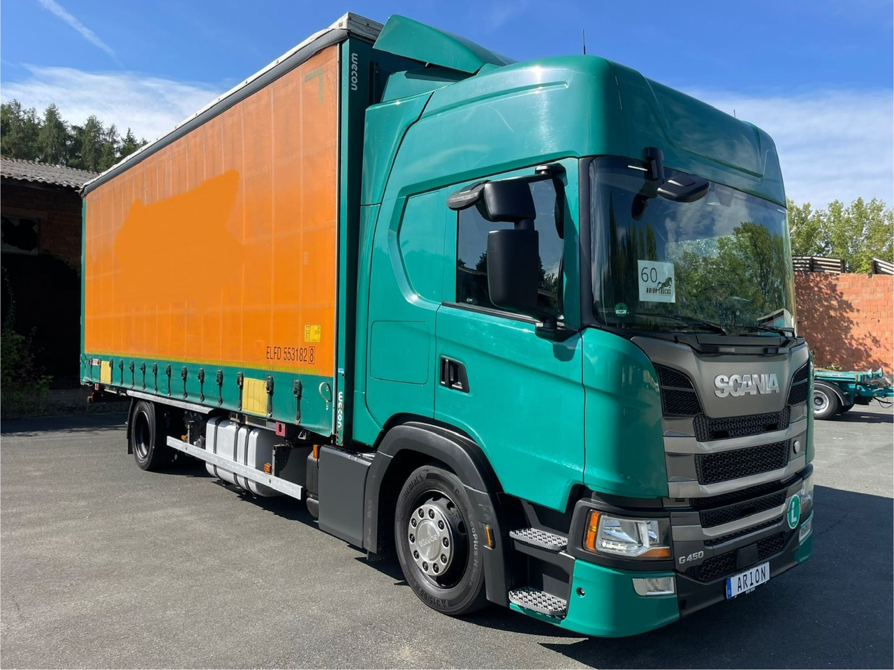 Scania G450 Wechselfahrgestell/WECON/StandAC/EU6d - Caminhão transportador de contêineres/ Caixa móvel: foto 1 Scania G450 Wechselfahrgestell/WECON/StandAC/EU6d - Caminhão transportador de contêineres/ Caixa móvel: foto 1