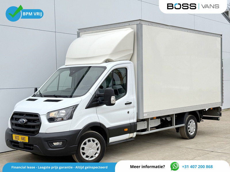 Ford Transit 130pk Laadklep Airco Cruise Control Bakwagen Meubelbak Koffer - Carrinha de contentor: foto 1 Ford Transit 130pk Laadklep Airco Cruise Control Bakwagen Meubelbak Koffer - Carrinha de contentor: foto 1