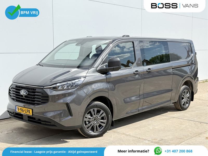 Ford Transit Custom 2.0 TDCI 136pk L2H1 Dubbele Cabine Dubbele Schuif Adaptieve Cruise Control Carplay Camera Parkeersensoren voor achter BPM VRIJ - Furgão compacto, Carrinha cabine dupla: foto 1 Ford Transit Custom 2.0 TDCI 136pk L2H1 Dubbele Cabine Dubbele Schuif Adaptieve Cruise Control Carplay Camera Parkeersensoren voor achter BPM VRIJ - Furgão compacto, Carrinha cabine dupla: foto 1
