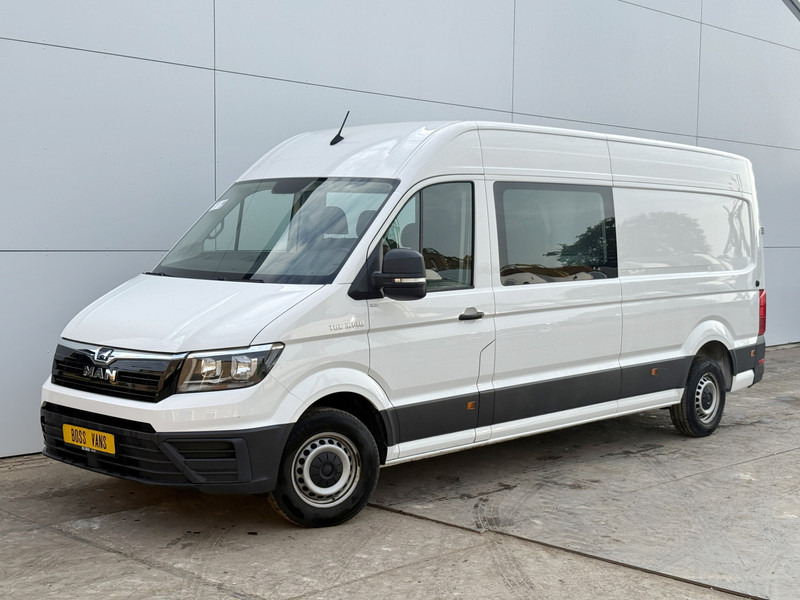 MAN TGE 3.140 2.0 TDI L4H3 Dubbele Cabine 7 Stoelen Airco Cruise Control Trekhaak Carplay Camera Navigatie - Furgão, Carrinha cabine dupla: foto 1 MAN TGE 3.140 2.0 TDI L4H3 Dubbele Cabine 7 Stoelen Airco Cruise Control Trekhaak Carplay Camera Navigatie - Furgão, Carrinha cabine dupla: foto 1