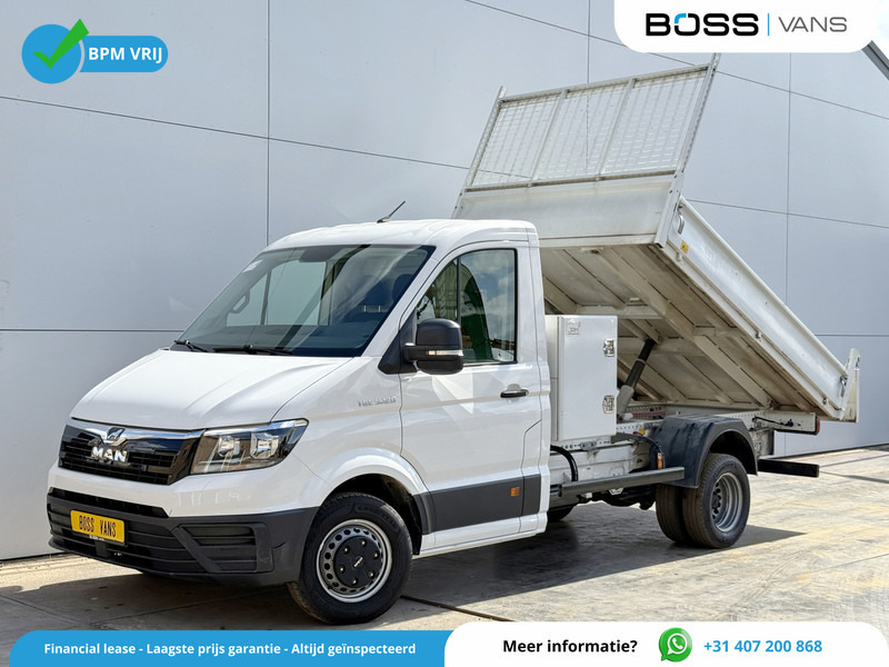 MAN TGE 5.120 2.0 TDI Kipper Dubbellucht Carplay Trekhaak Airco Camera Navigatie Benne Tipper - Furgão basculante: foto 1 MAN TGE 5.120 2.0 TDI Kipper Dubbellucht Carplay Trekhaak Airco Camera Navigatie Benne Tipper - Furgão basculante: foto 1