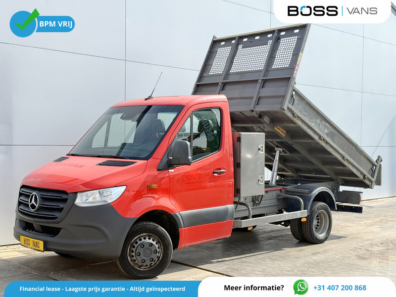 Mercedes-Benz Sprinter 514 2.2 CDI Kipper Dubbellucht 3.5t Trekhaak Climate Control Cruise Control Benne Tipper - Furgão basculante: foto 1 Mercedes-Benz Sprinter 514 2.2 CDI Kipper Dubbellucht 3.5t Trekhaak Climate Control Cruise Control Benne Tipper - Furgão basculante: foto 1