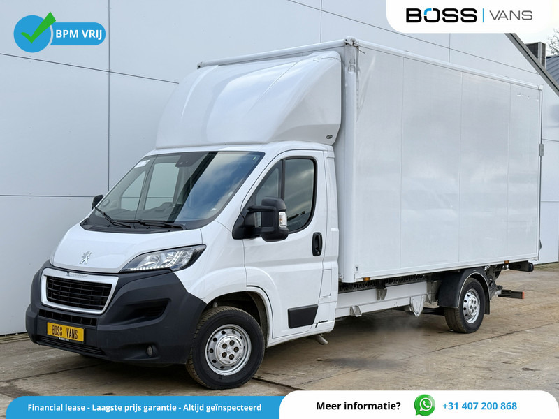 Peugeot Boxer 2.2 HDI 165PK Laadklep LED Cruise Control Climate Control Carplay Camera Standkachel Koffer Bakwagen Meubelbak - Carrinha de contentor: foto 1 Peugeot Boxer 2.2 HDI 165PK Laadklep LED Cruise Control Climate Control Carplay Camera Standkachel Koffer Bakwagen Meubelbak - Carrinha de contentor: foto 1