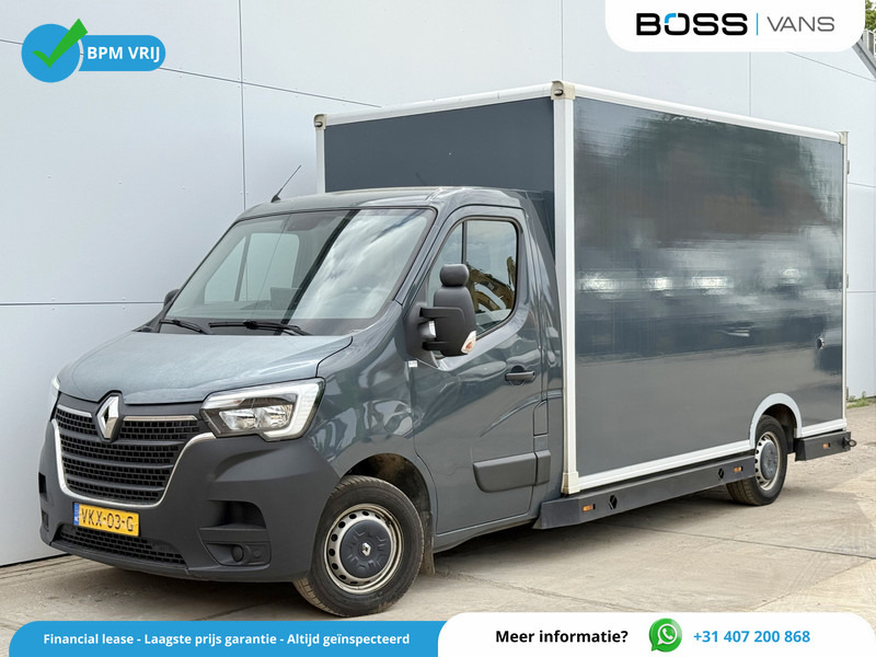 Renault Master 150pk Automaat Luchtvering Airco Cruise Control Plancher Foodtruck Meubelbak Paardenwagen - Carrinha de contentor: foto 1 Renault Master 150pk Automaat Luchtvering Airco Cruise Control Plancher Foodtruck Meubelbak Paardenwagen - Carrinha de contentor: foto 1