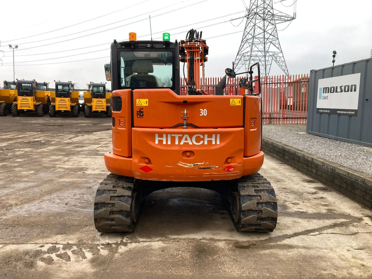 Hitachi ZX85USBR-6 2PB - Mini escavadeira: foto 4 Hitachi ZX85USBR-6 2PB - Mini escavadeira: foto 4