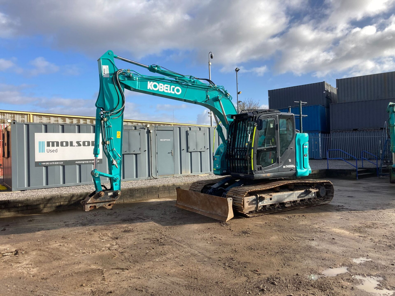 Kobelco SK140SRLC-7 - Escavadora de rastos: foto 1 Kobelco SK140SRLC-7 - Escavadora de rastos: foto 1