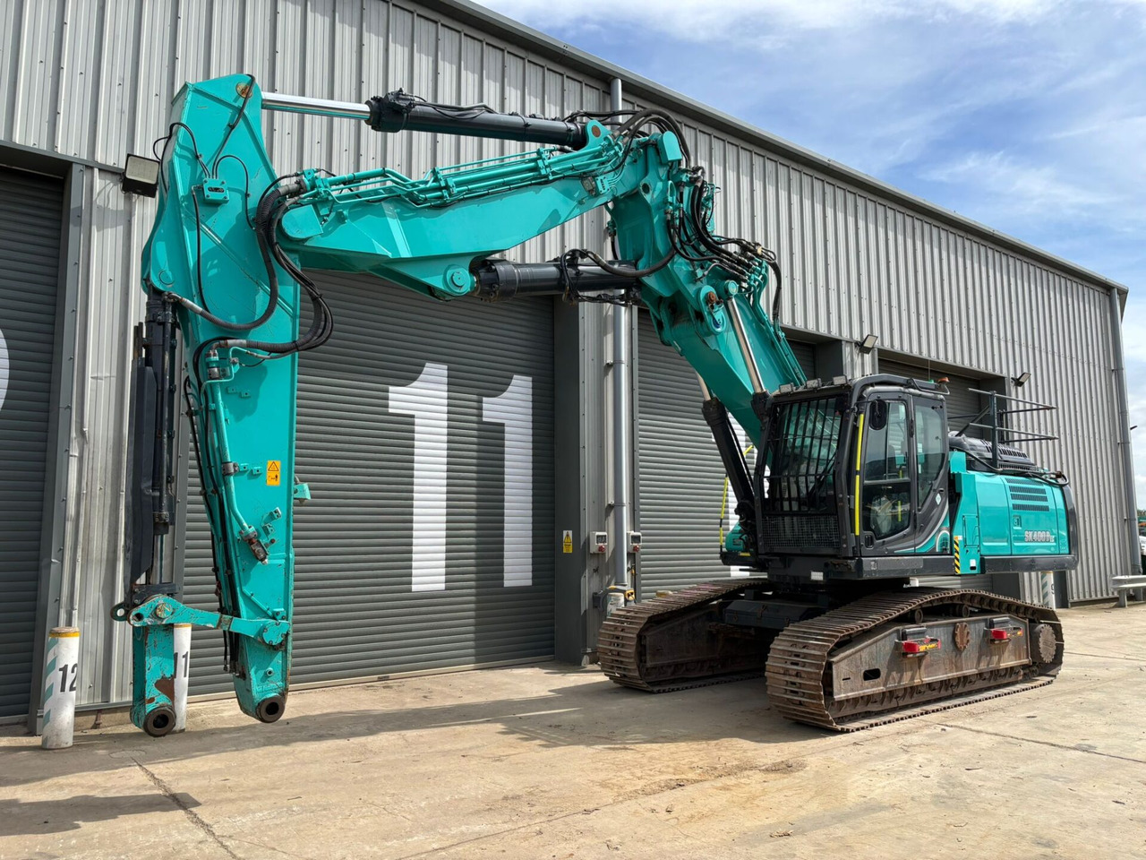 Kobelco SK400DLC-10 25m 3 Piece Demolition Arm - Escavadora de rastos: foto 1 Kobelco SK400DLC-10 25m 3 Piece Demolition Arm - Escavadora de rastos: foto 1