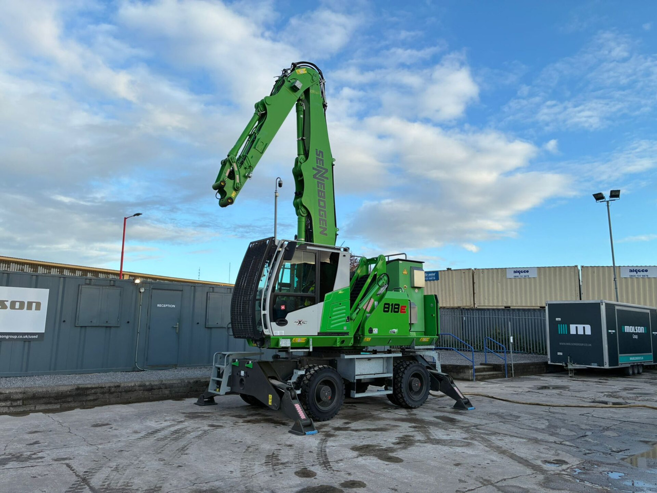 Sennebogen 818E Electric - Manipulador de material: foto 1 Sennebogen 818E Electric - Manipulador de material: foto 1