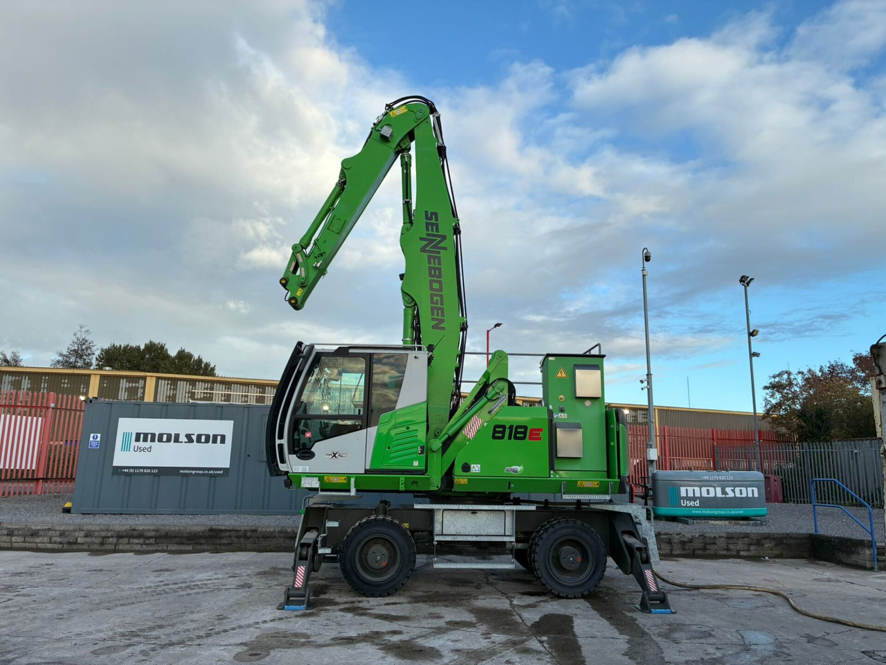 Sennebogen 818E Electric - Manipulador de material: foto 2 Sennebogen 818E Electric - Manipulador de material: foto 2