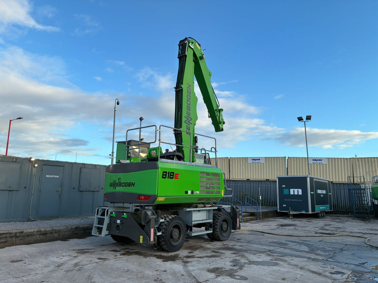 Sennebogen 818E Electric - Manipulador de material: foto 5 Sennebogen 818E Electric - Manipulador de material: foto 5