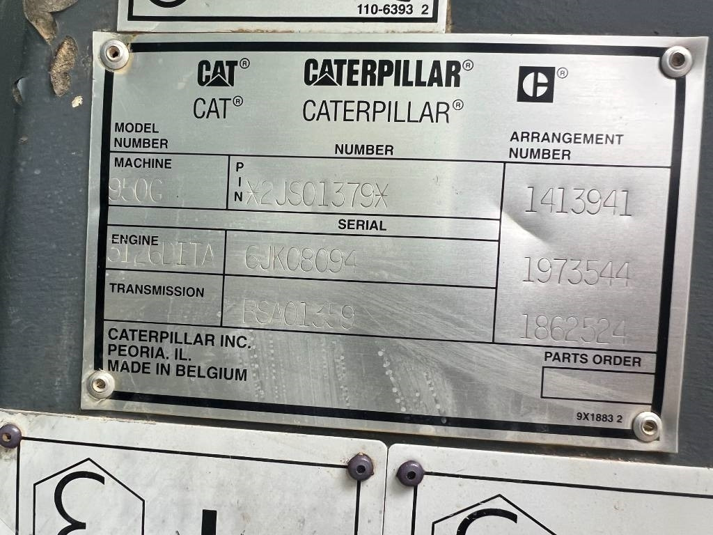 Carregadeira de rodas CAT 950 G: foto 15