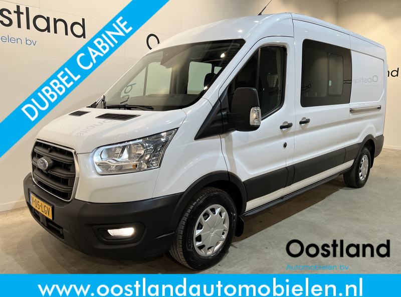 Ford Transit 2.0 TDCI L3H2 DC Dubbel Cabine Trend 130 PK / Euro 6 / Airco / Schuifdeur L + R / Cruise Control / Camera / Trekhaak / BPM VRIJ !! - Furgão, Carrinha cabine dupla: foto 1 Ford Transit 2.0 TDCI L3H2 DC Dubbel Cabine Trend 130 PK / Euro 6 / Airco / Schuifdeur L + R / Cruise Control / Camera / Trekhaak / BPM VRIJ !! - Furgão, Carrinha cabine dupla: foto 1