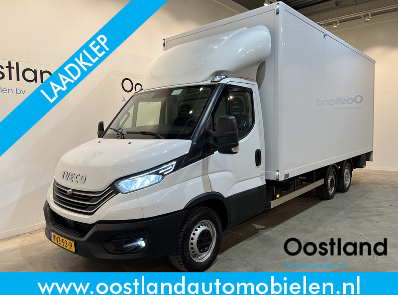 Iveco Daily 35S18 3.0 BE Clixtar Automaat Bakwagen met Laadklep / Laadvermogen 3.060 KG / Euro 6 / Luchtvering / Airco / Camera / CarPlay / Cruise Control / - Carrinha de contentor: foto 1 Iveco Daily 35S18 3.0 BE Clixtar Automaat Bakwagen met Laadklep / Laadvermogen 3.060 KG / Euro 6 / Luchtvering / Airco / Camera / CarPlay / Cruise Control / - Carrinha de contentor: foto 1