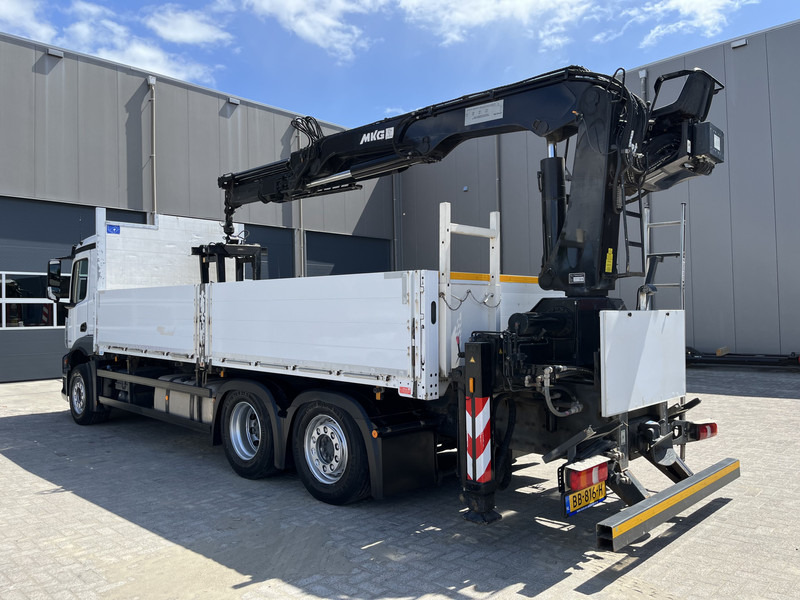 Mercedes-Benz ANTOS 2546 6X2 Bouwstoffenauto / Open laadbak vv KRAAN MKG HLK 221-3 met Palletklem - Camião de caixa aberta/ Plataforma, Caminhão grua: foto 5 Mercedes-Benz ANTOS 2546 6X2 Bouwstoffenauto / Open laadbak vv KRAAN MKG HLK 221-3 met Palletklem - Camião de caixa aberta/ Plataforma, Caminhão grua: foto 5