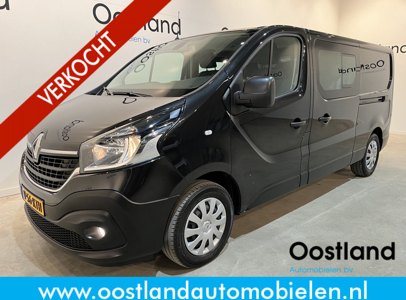 Renault Trafic 2.0 dCi 170 PK L2H1 DC Dubbel Cabine / Airco / Schuifdeur L + R / Cruise Control / Camera / Navigatie / Trekhaak / 65.400 KM !! / BPM VRIJ !! - Furgão compacto, Carrinha cabine dupla: foto 1 Renault Trafic 2.0 dCi 170 PK L2H1 DC Dubbel Cabine / Airco / Schuifdeur L + R / Cruise Control / Camera / Navigatie / Trekhaak / 65.400 KM !! / BPM VRIJ !! - Furgão compacto, Carrinha cabine dupla: foto 1