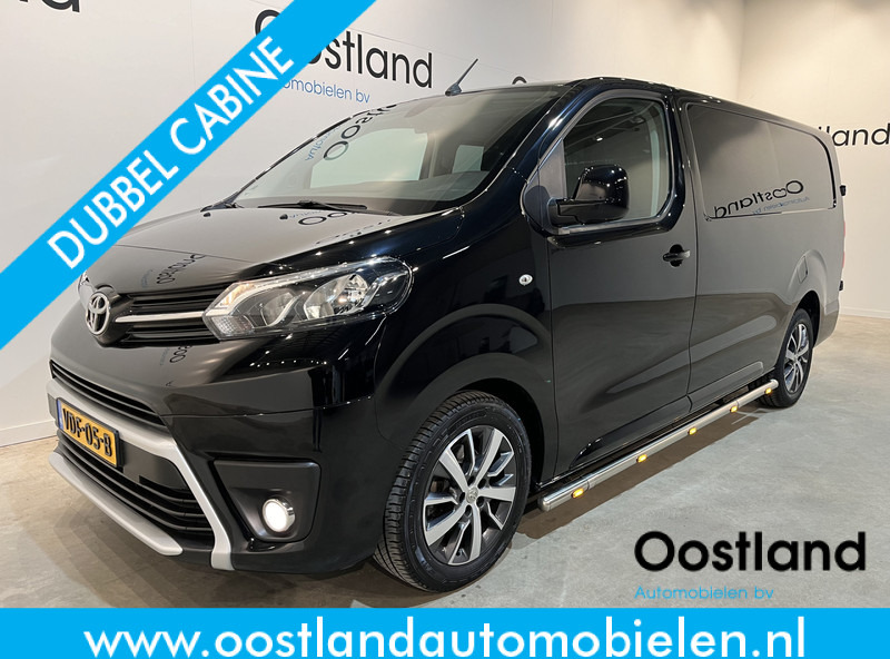 Toyota ProAce Worker 2.0 D-4D Creator Long 123 PK L3 DC Dubbel Cabine / Euro 6 / Airco / Cruise Control / Camera / Trekhaak / Navigatie / BPM VRIJ !! - Furgão compacto, Carrinha cabine dupla: foto 1 Toyota ProAce Worker 2.0 D-4D Creator Long 123 PK L3 DC Dubbel Cabine / Euro 6 / Airco / Cruise Control / Camera / Trekhaak / Navigatie / BPM VRIJ !! - Furgão compacto, Carrinha cabine dupla: foto 1