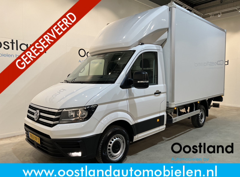 Carrinha de contentor Volkswagen Crafter 35 2.0 TDI L3 140 PK Bakwagen / Dhollandia Laadklep / Euro 6 / Meubelbak / Zijdeur / Airco / CarPlay / Navigatie / Cruise Control / 3-Zits / 70.000 KM !!: foto 1