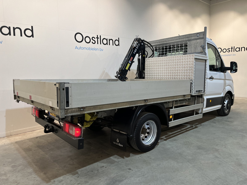 Furgão caixa aberta, Caminhão grua Volkswagen Crafter Crafter 50 TDI 180 PK Open Laadbak / Hiab Kraan / Euro 6 / Airco / Trekhaak 3500 KG / Cruise Control / CarPlay / 51.000 KM !! C-Rijbewijs !!: foto 19