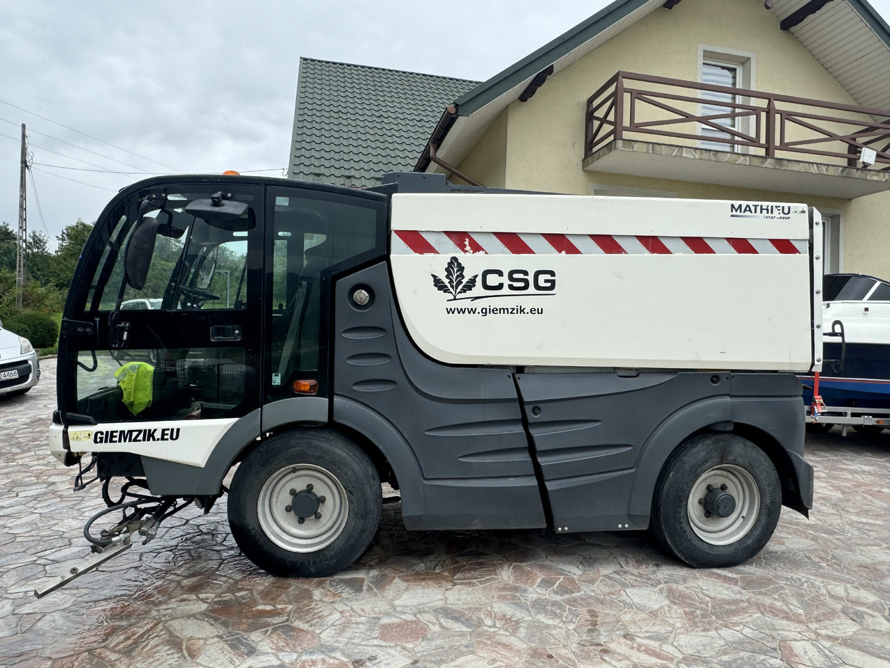 MATHIEU Grand Aquadyne 4000 water truck sprayer HP washer - Varredora urbana: foto 4 MATHIEU Grand Aquadyne 4000 water truck sprayer HP washer - Varredora urbana: foto 4