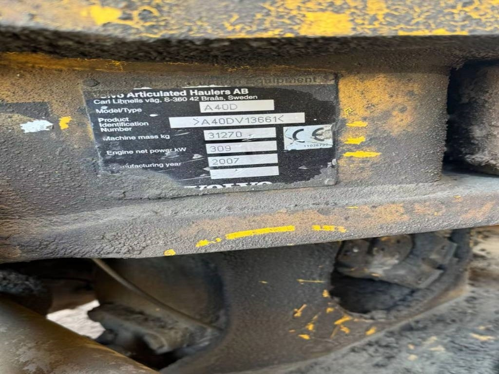 Locação de Volvo A 40 D  Volvo A 40 D: foto 7