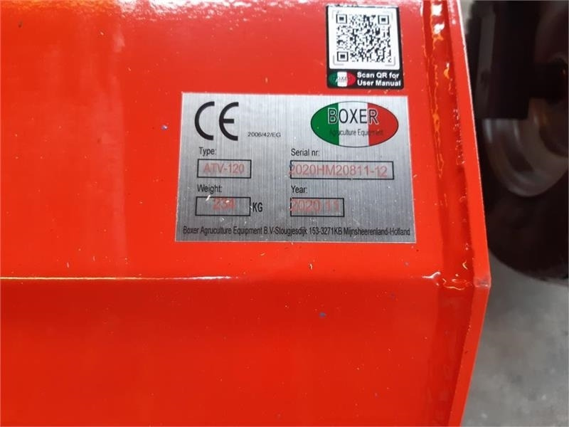 Boxer 120 ATV klipper - Triturador de martelos: foto 4 Boxer 120 ATV klipper - Triturador de martelos: foto 4