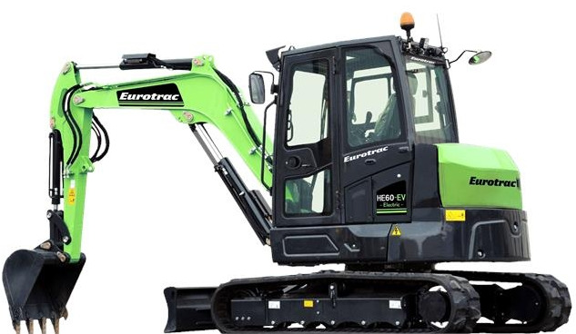 Eurotrac HE60-EV ELEKTRISK - Mini escavadeira: foto 2 Eurotrac HE60-EV ELEKTRISK - Mini escavadeira: foto 2