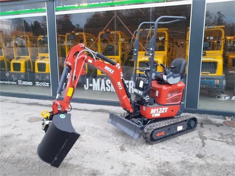 Mole M12 1250 kg graver - Mini escavadeira: foto 1 Mole M12 1250 kg graver - Mini escavadeira: foto 1