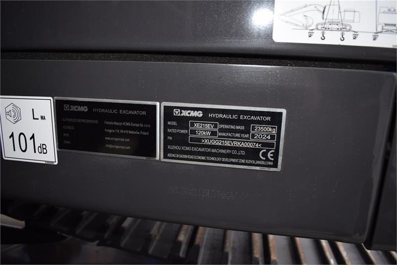 Escavadora de rastos XCMG XE215-EV ELEKTRISK: foto 8