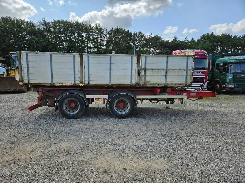 Reboque transportador de contêineres/ Caixa móvel KEL-BERG 2 axle // wire // 3-way tip // radiocontrol: foto 6