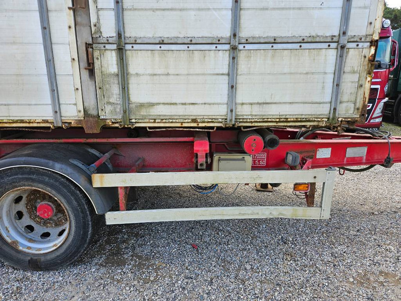 Reboque transportador de contêineres/ Caixa móvel KEL-BERG 2 axle // wire // 3-way tip // radiocontrol: foto 8