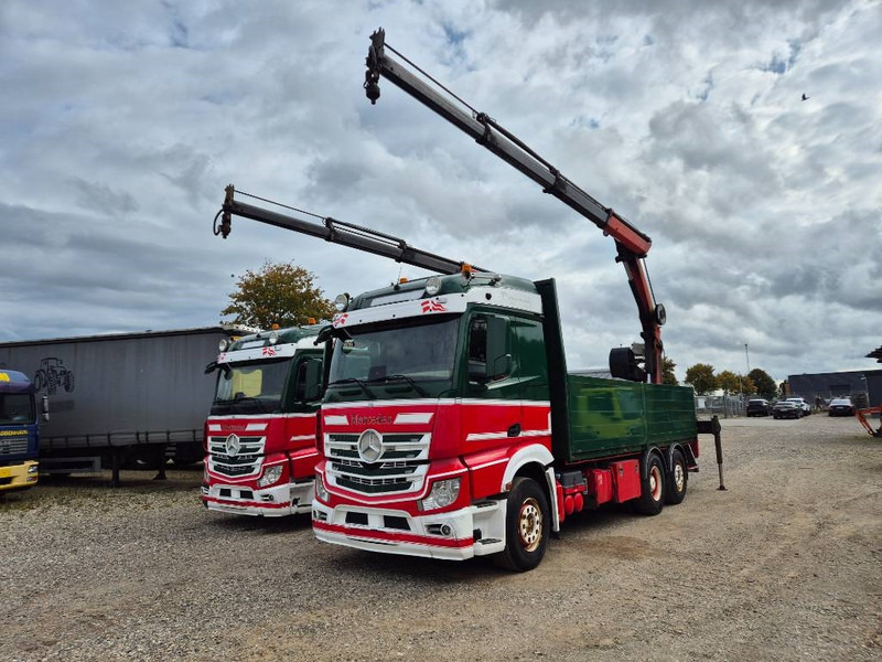 Mercedes-Benz Actros 2551/6x2 // Palfinger 16002 B // 2 x trucks - Caminhão grua: foto 3 Mercedes-Benz Actros 2551/6x2 // Palfinger 16002 B // 2 x trucks - Caminhão grua: foto 3