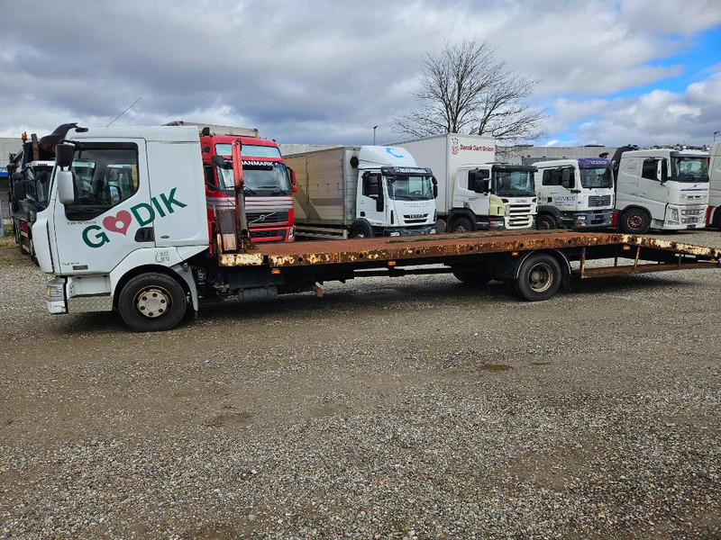 Renault Midlum 220 Machine/auto Transport and crane(2 stk) - Caminhão transporte de veículos, Caminhão grua: foto 2 Renault Midlum 220 Machine/auto Transport and crane(2 stk) - Caminhão transporte de veículos, Caminhão grua: foto 2