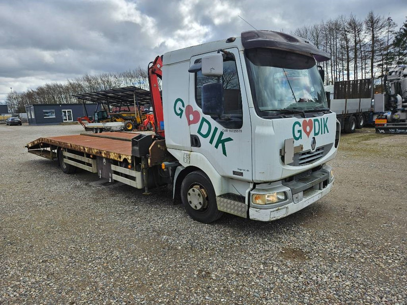 Renault Midlum 220 Machine/auto Transport and crane(2 stk) - Caminhão transporte de veículos, Caminhão grua: foto 5 Renault Midlum 220 Machine/auto Transport and crane(2 stk) - Caminhão transporte de veículos, Caminhão grua: foto 5