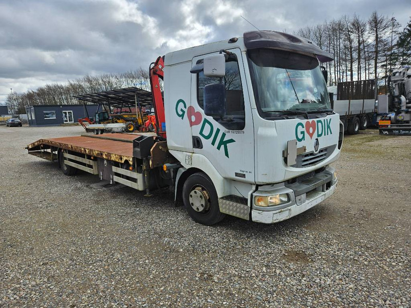 Renault Midlum 220 Machine/auto Transport and crane(2 stk) - Caminhão transporte de veículos, Caminhão grua: foto 5 Renault Midlum 220 Machine/auto Transport and crane(2 stk) - Caminhão transporte de veículos, Caminhão grua: foto 5