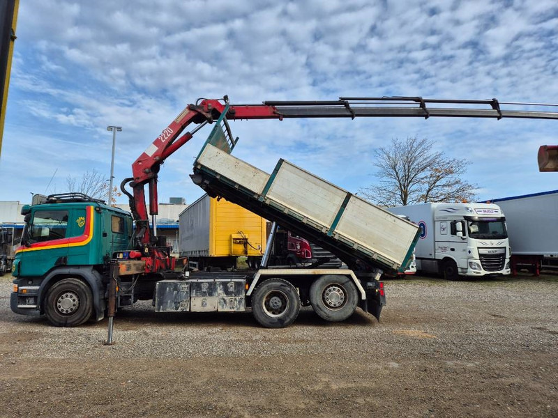 Scania P450 6x2/4 // HMF 2223 K4 // 3-way tip - Caminhão grua: foto 5 Scania P450 6x2/4 // HMF 2223 K4 // 3-way tip - Caminhão grua: foto 5