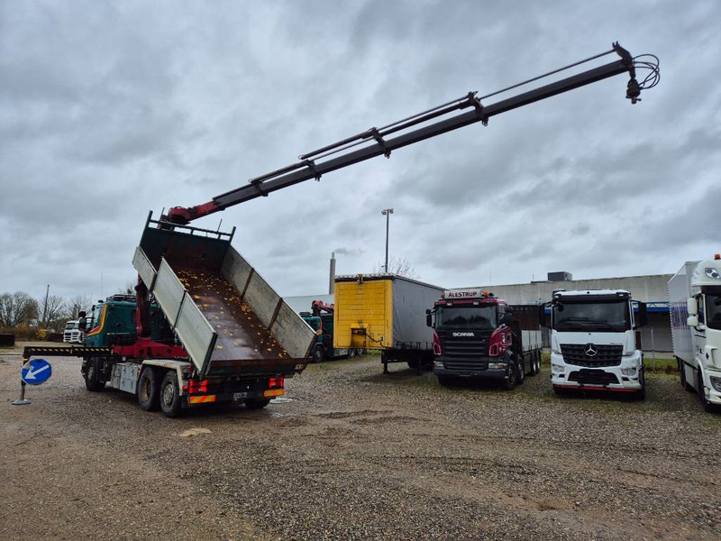 Scania P450 6x2/4 // HMF 2620 K5 // 3-way tip - Caminhão grua: foto 4 Scania P450 6x2/4 // HMF 2620 K5 // 3-way tip - Caminhão grua: foto 4