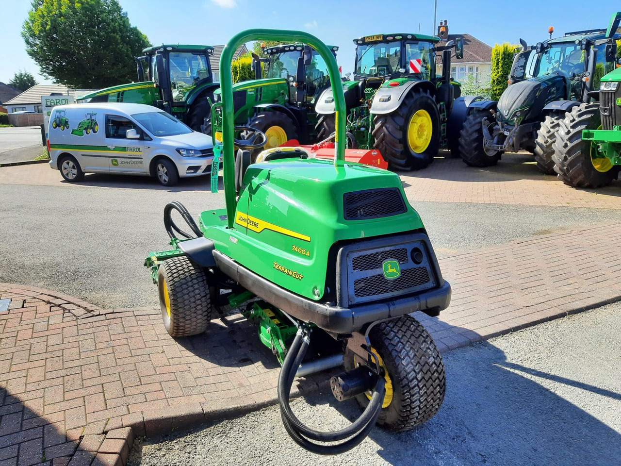 John Deere 7400A utility triple pod rotary mower - Cortador de grama: foto 3 John Deere 7400A utility triple pod rotary mower - Cortador de grama: foto 3