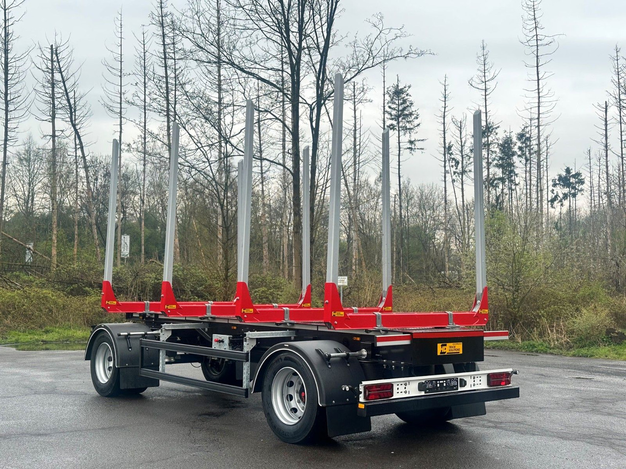 HD Truck 2-Achsen Zwillingsbereifung Schemel - Reboque transporte de madeira: foto 1 HD Truck 2-Achsen Zwillingsbereifung Schemel - Reboque transporte de madeira: foto 1